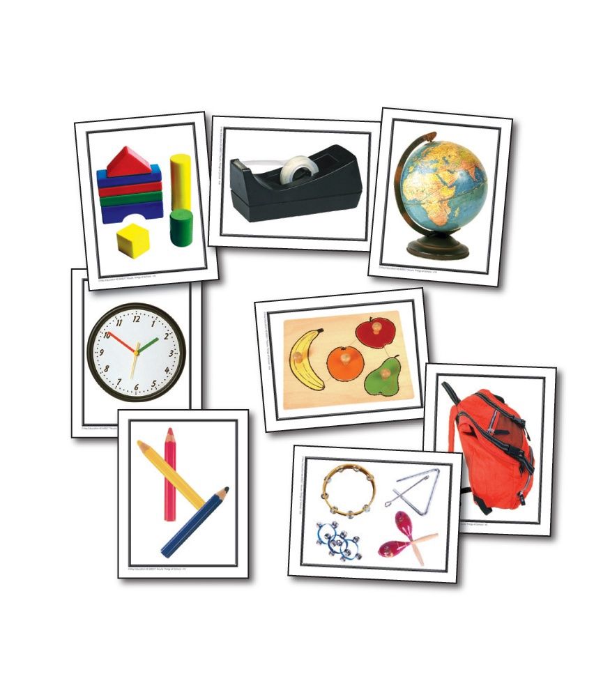Things at School Cards