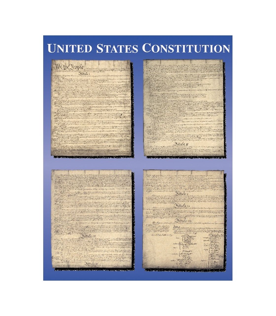 US Constitution Chart
