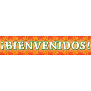 Bienvenidos Welcome Spanish Banner