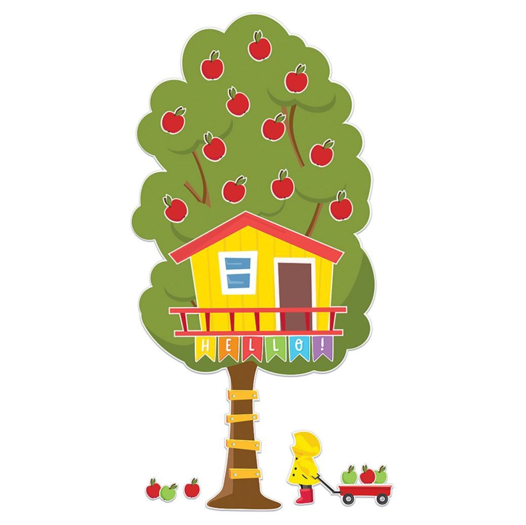 A Teachable Town Large Seasonal Treehouse BBS