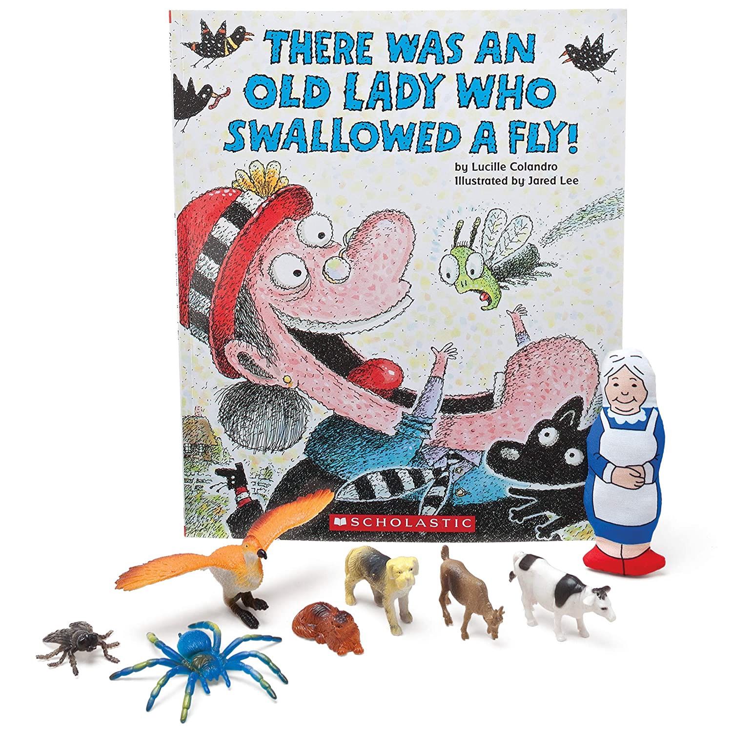 There Was an Old Lady Who Swallowed a Fly! 3D Storybook
