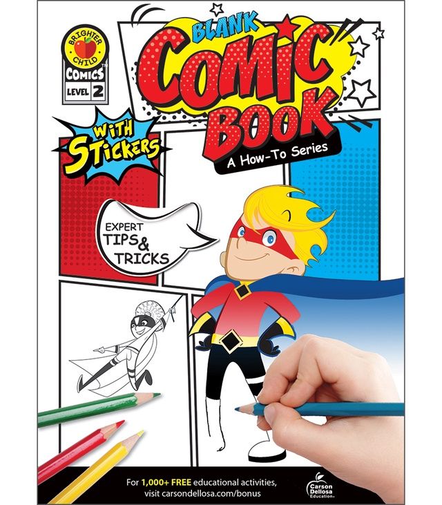 Blank Comic Book How To