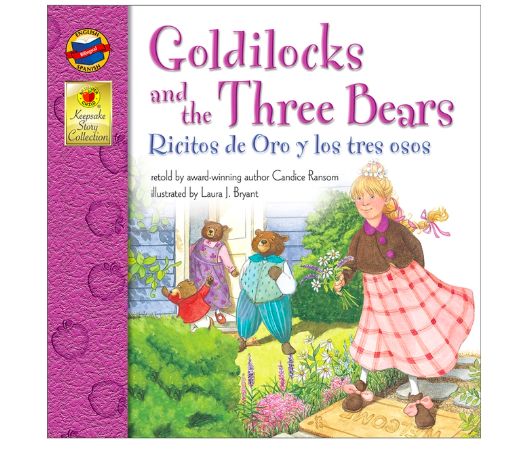 Bilingual Goldilocks and the Three Bears Storybook