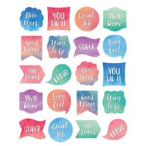 Watercolor Stickers