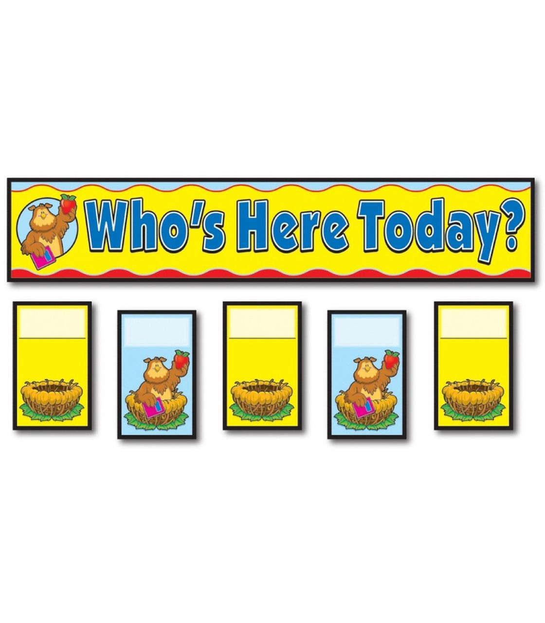 Attendance Replacement Pocket Chart Cards