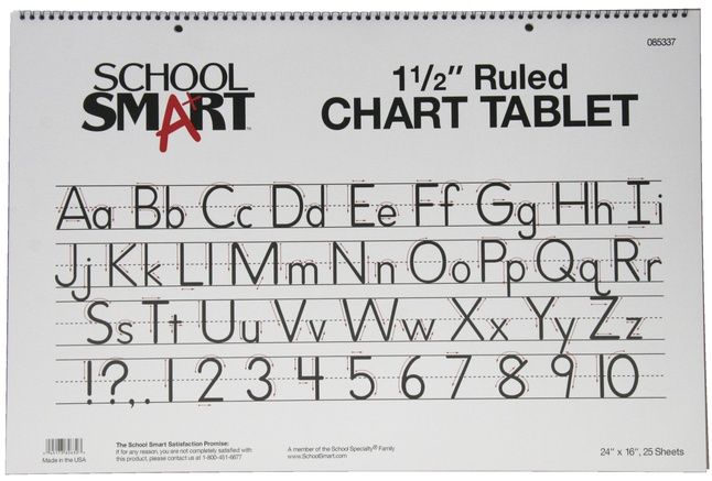 1.5 Chart Tablet 24x16 (25 sheets) 1