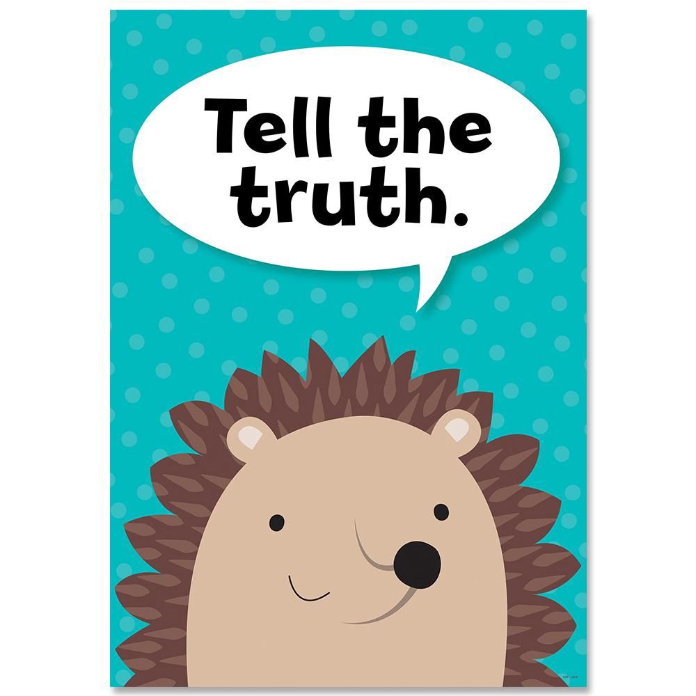 Tell the Truth. Woodland Friends Inspire U Poster