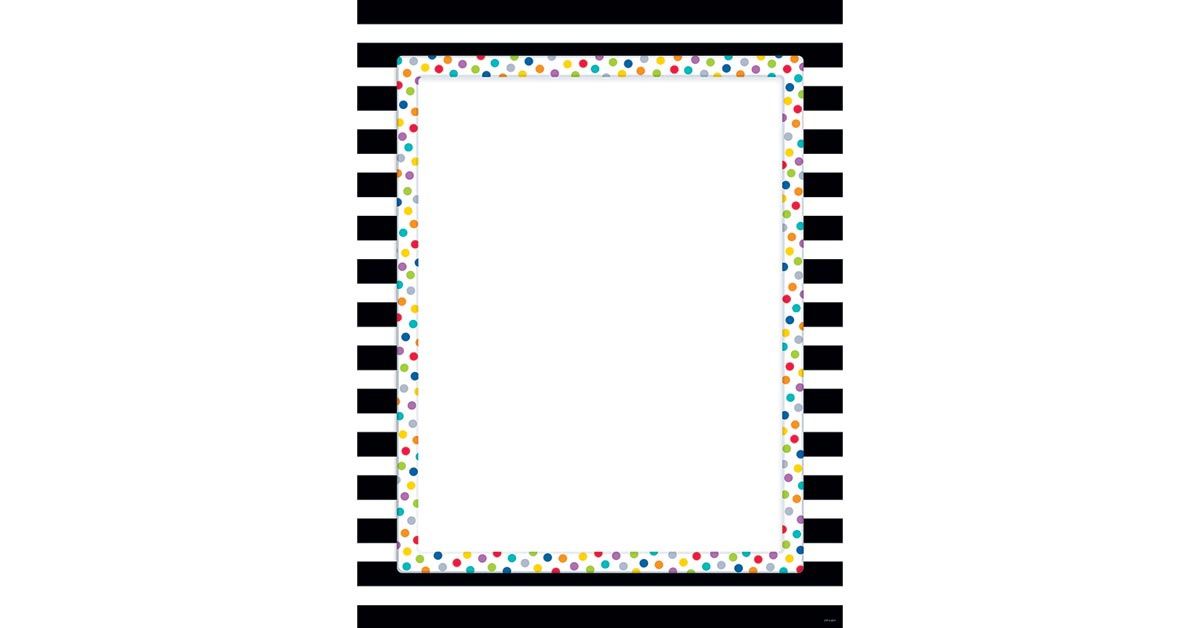 Blank Bold and Bright Chart