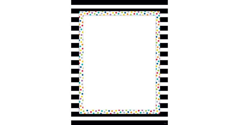 Blank Bold and Bright Chart