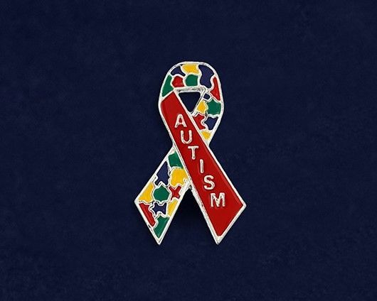 Autism Ribbon Pin