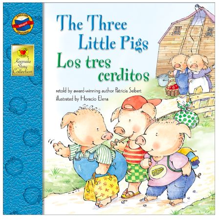 Bilingual Three Little Pigs Storybook