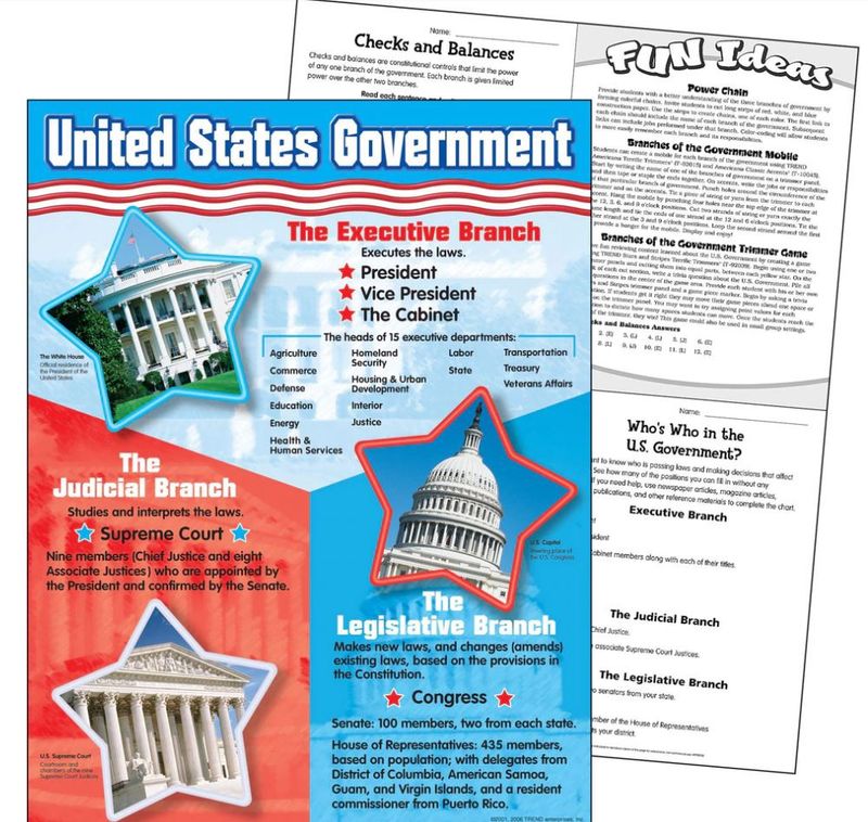 US Government Learning Chart