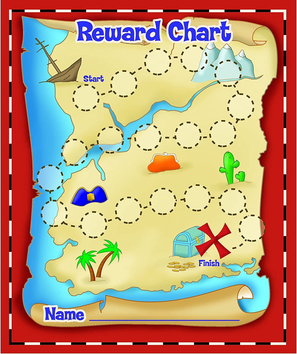 Treasure Hunt Reward Charts