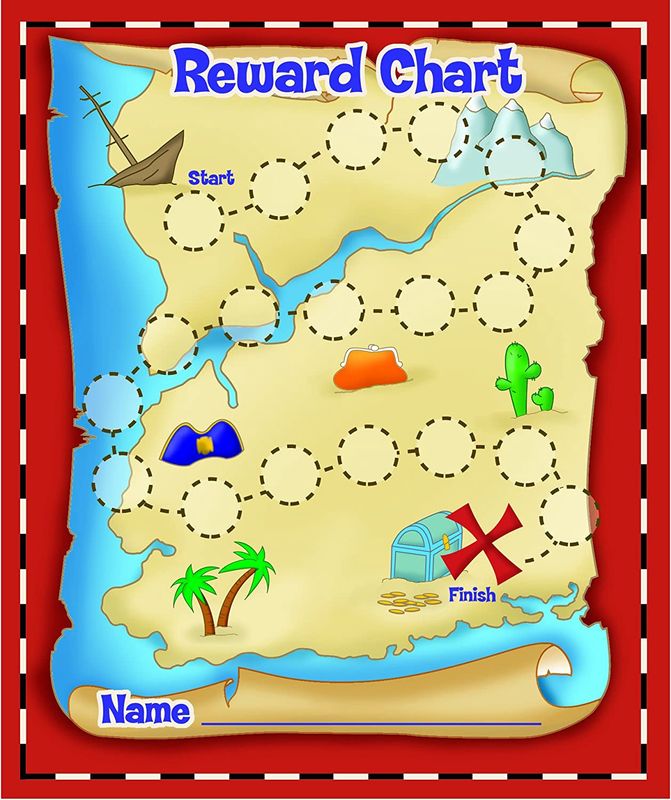 Treasure Hunt Reward Charts