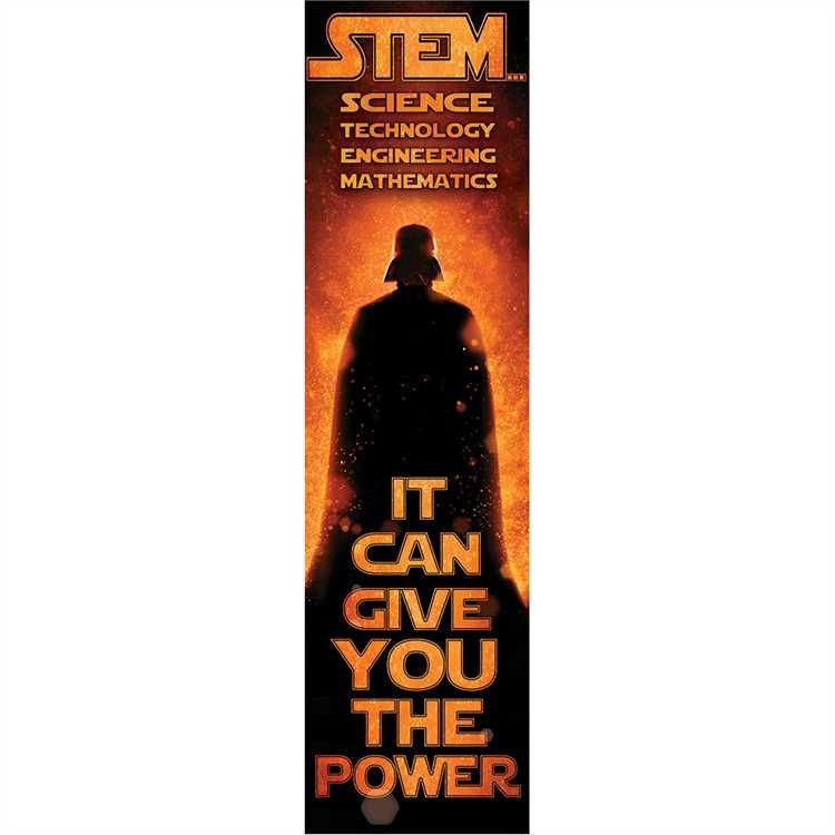 Vertical Star Wars Gives You Power Banner