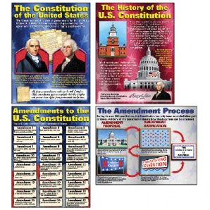 US Constitution Poster Set