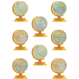 Travel the Map Globes Accents