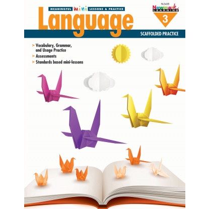 5428 Language GR 3 Meaningful Mini-Lessons &amp;amp; Practice Set