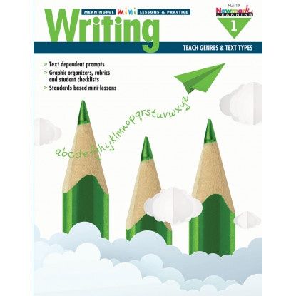 5419 Writing GR 1 Meaningful Mini-Lessons &amp;amp; Practice Set