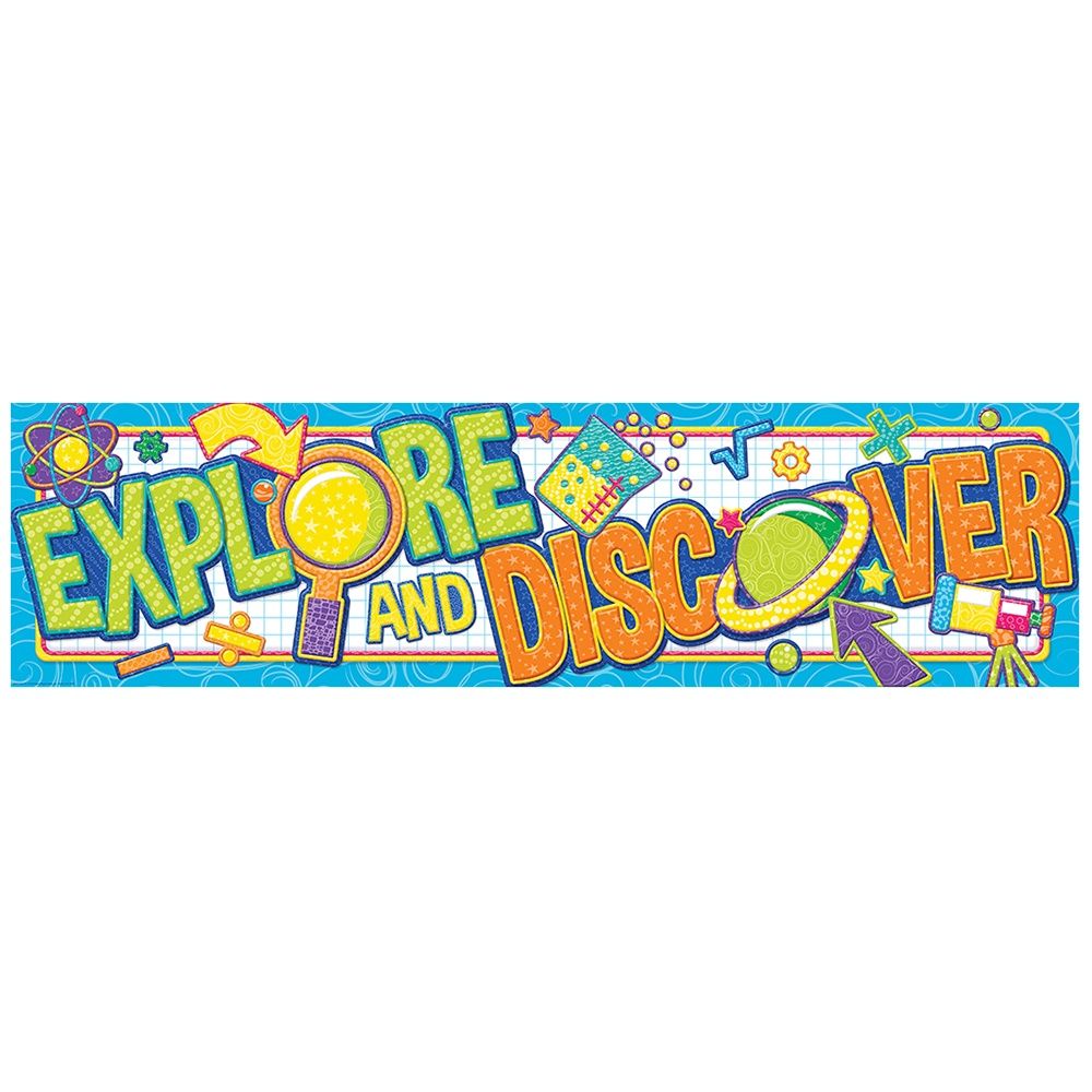 Color My World Explore &amp; Discover Banner