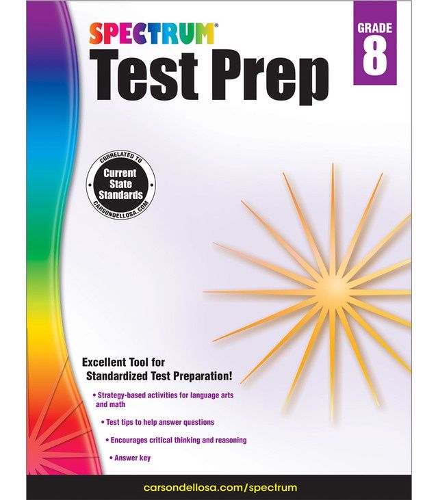 GR 8 Spectrum Test Prep Workbook