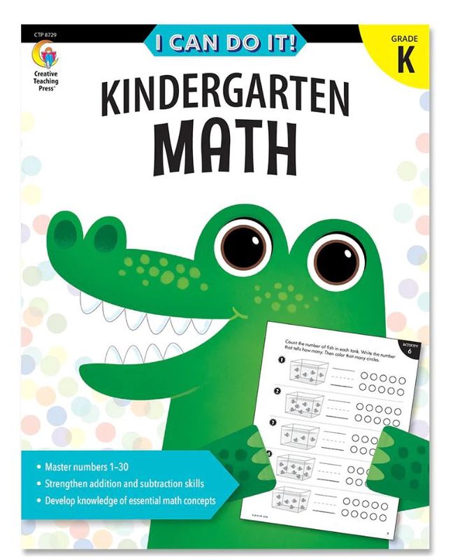 I Can Do It! Kindergarten Math