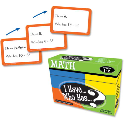 I Have Who Has Math Game Grades 1-2