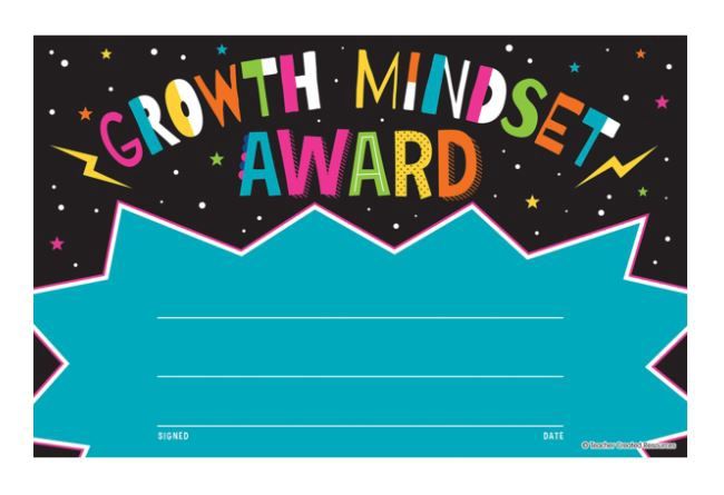 Growth Mindset Awards