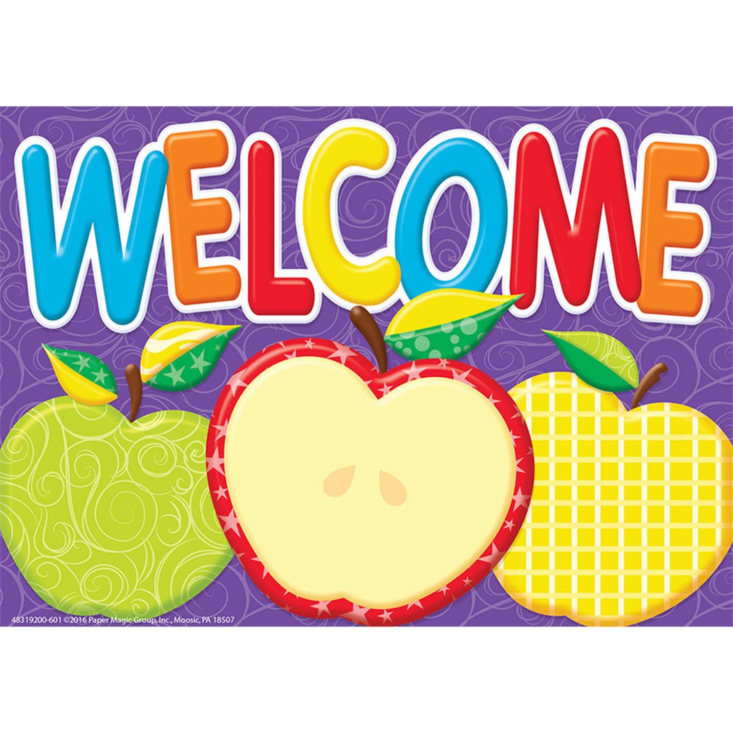 Color My World Welcome Teacher Post Cards