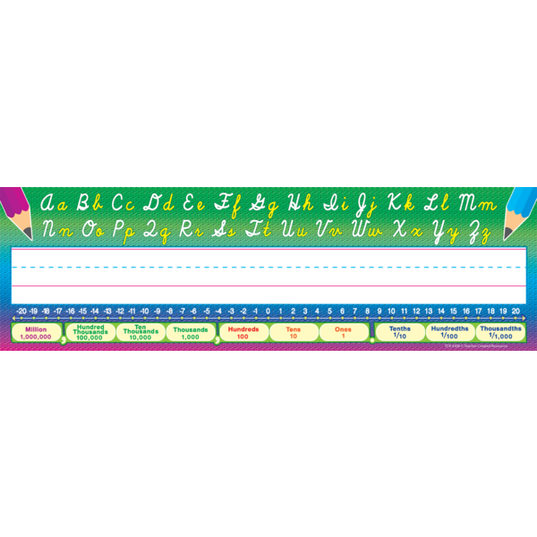 Cursive Writing Flat Name Plates