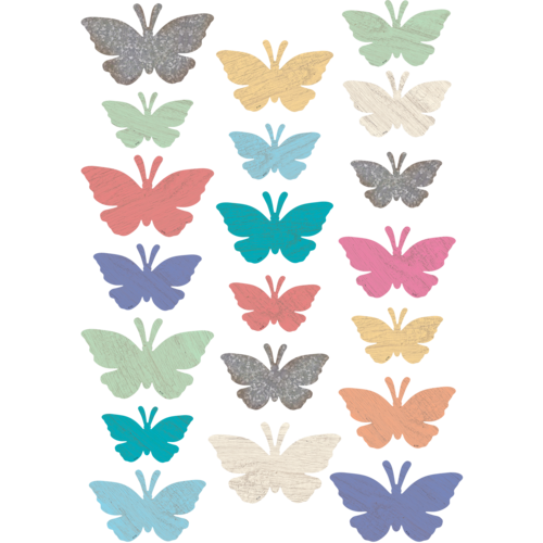 Home Sweet Classroom Butterflies Accents - Assorted Sizes