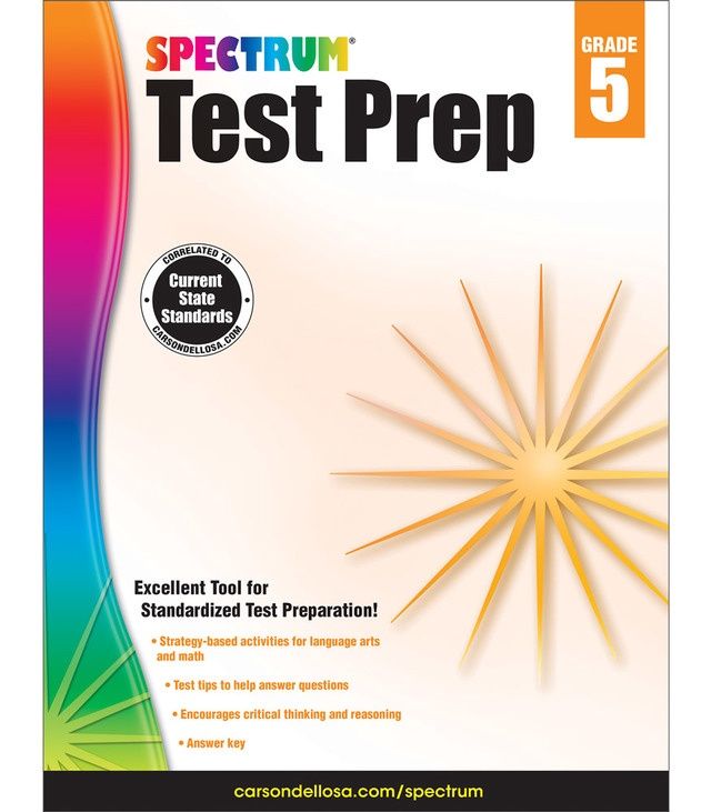 GR 5 Spectrum Test Prep Workbook