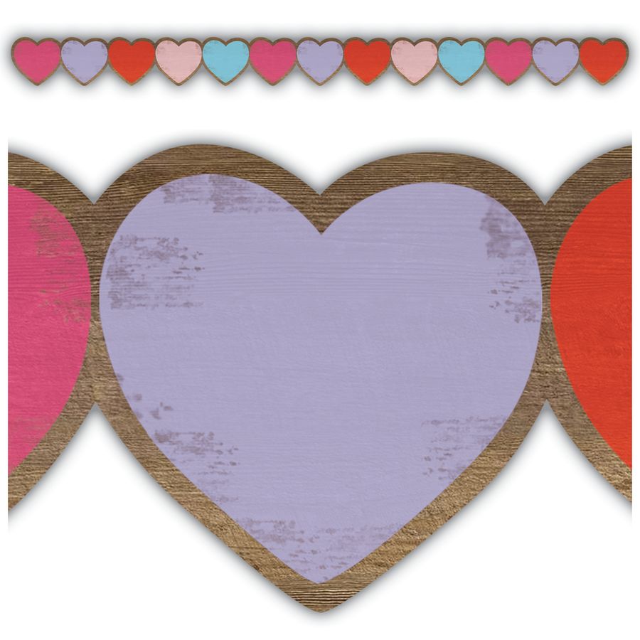Hearts Die Cut Border Trim Home Sweet Classroom (HSC)