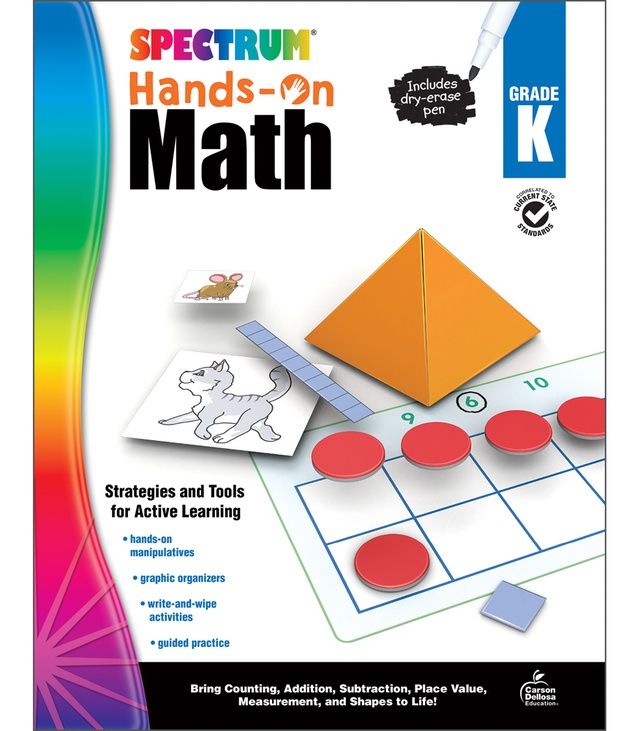 Hands On Math Workbook K