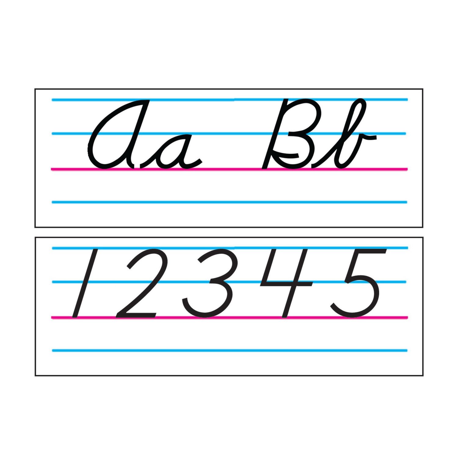 Cursive Modern Basic Alphabet BBS
