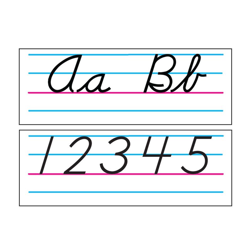 Cursive Modern Basic Alphabet BBS
