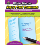 Eng/Span Writing Effective Report Card Comments Book