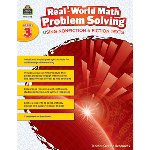 GRADE 3 Real World Math Problem Solving Workbook