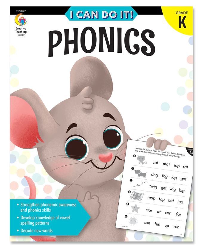 I Can Do It! Phonics Workbook