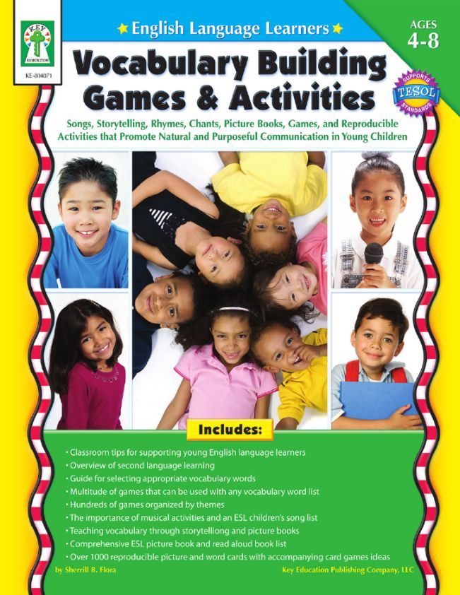 ELL: Vocab Games &amp;amp; Activities Resource Book