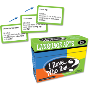 I Have, Who Has Language Arts Game Grade 1-2