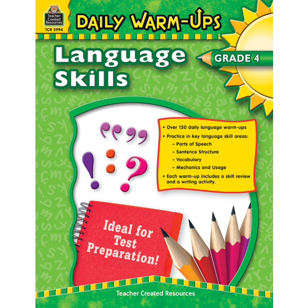 GR 4 Daily Warm-Ups: Language Skills