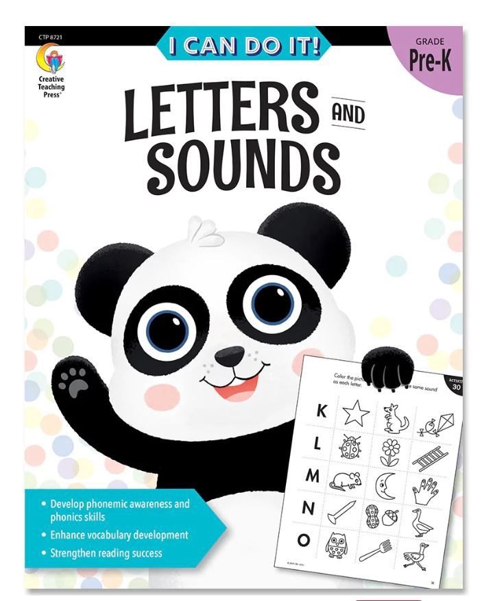 I Can Do It! Letters and Sounds