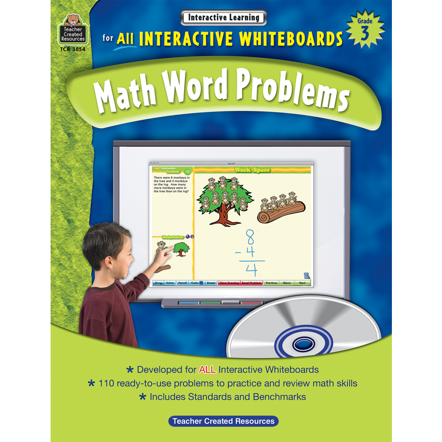 Gr 3 Math Word Problems (Interactive Learning)