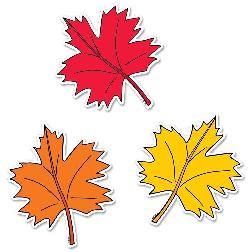 Fall Leaves 6&quot; Designer Cut-Outs