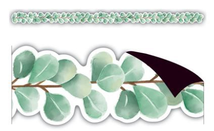 Eucalyptus Die-Cut Magnetic Border