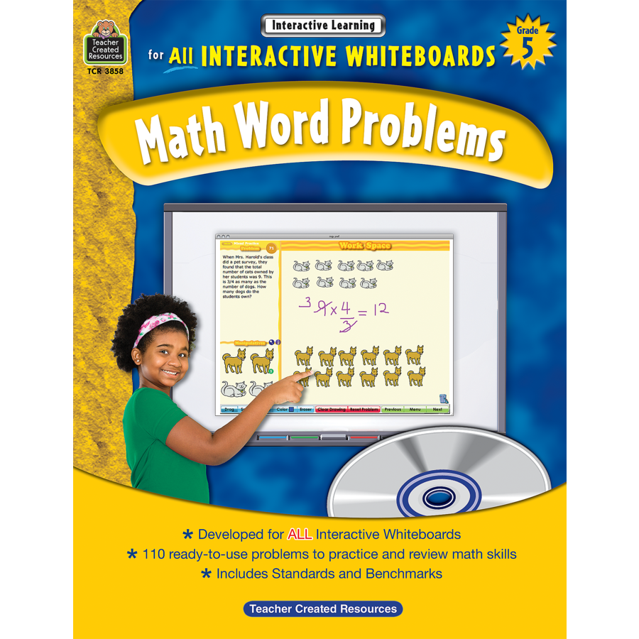 Gr 5 Math Word Problems (Interactive Learning)