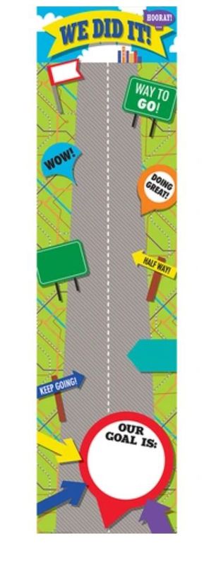 Goal Setting Vertical Banner Learning Adventures
