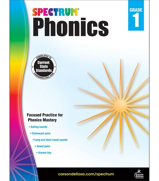 GR 1 Spectrum Phonics Workbook