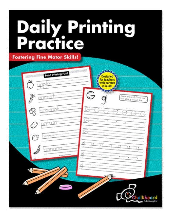 Daily Printing Practice Workbook